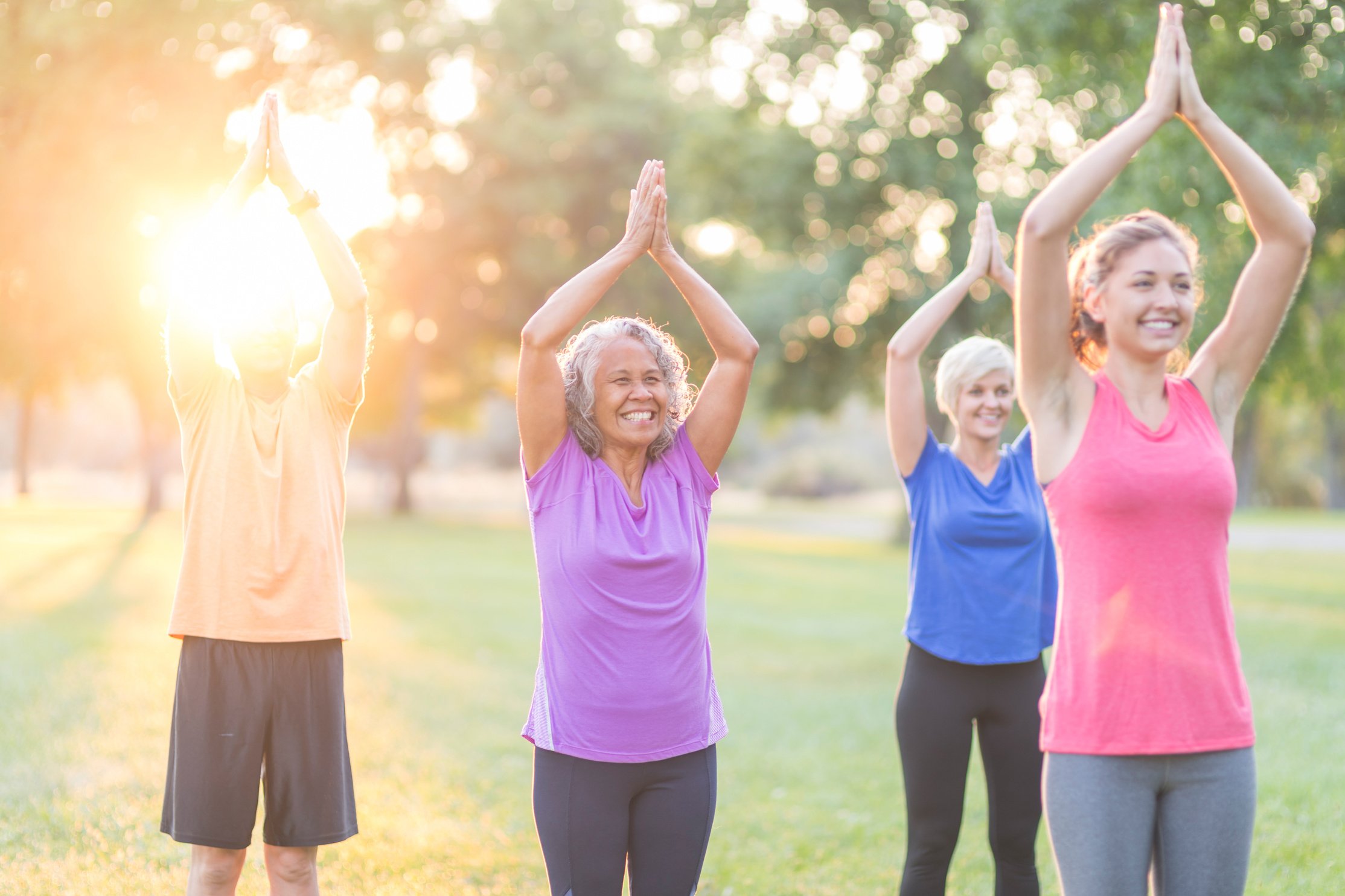 Outdoor Fitness Class