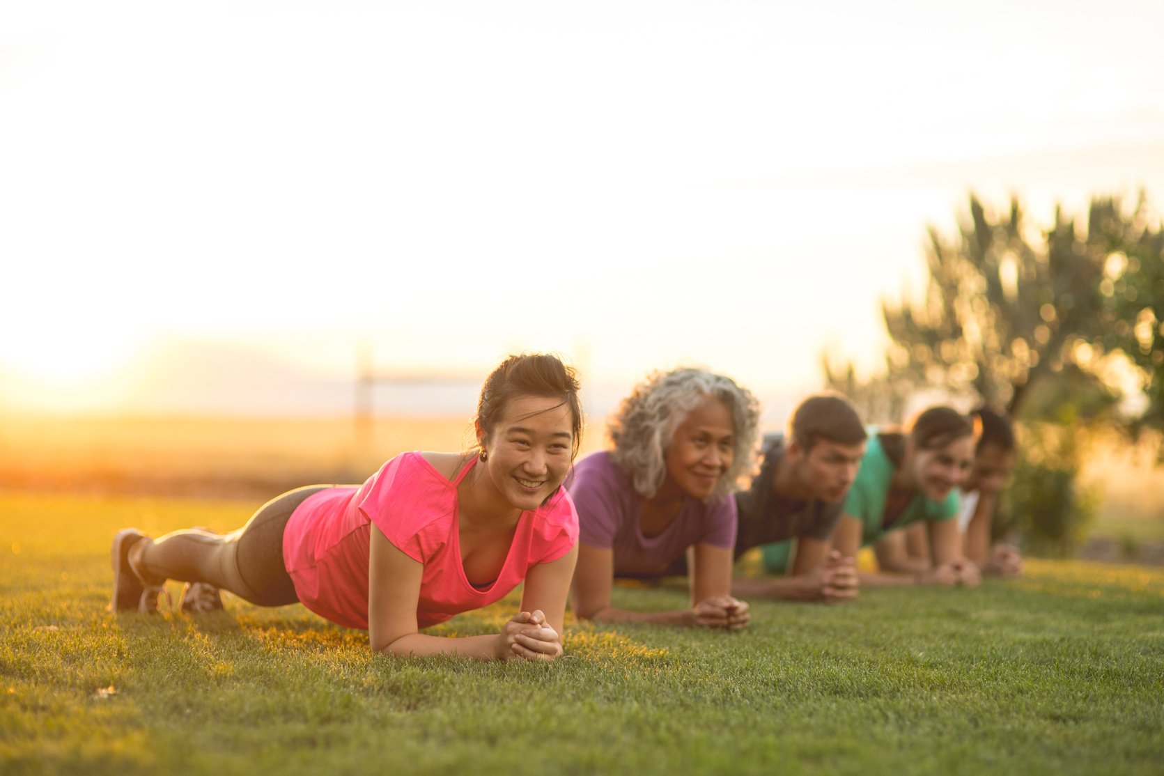 Outdoor Fitness Class